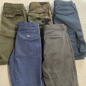 Boys bundle cargo shorts 12 gap crown ivy lot